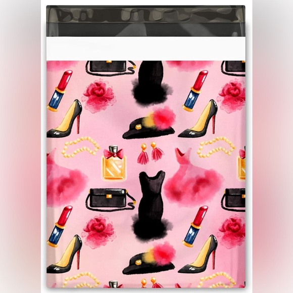 525 items-25-10 x 13 Fashion Poly Mailers & 500 Thank You Stickers - Picture 2 of 2